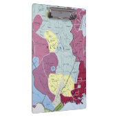 地図: アメリカインディアン クリップボード (右)