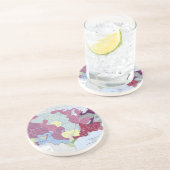 地図: アメリカインディアン コースター (側面)