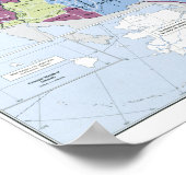 地図:アメリカインディアン ポスター (角)