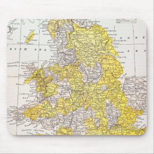 地図: イギリス及びウェールズ マウスパッド