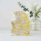 地図:イングランド・ウェールズ ポストカード (スタンド正面)