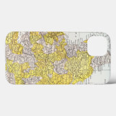 地図:イングランド・ウェールズ Case-Mate iPhoneケース (裏面 (横))