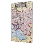 地図: ウクライナ、c1906 クリップボード (左)