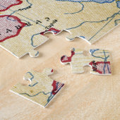 地図: ウクライナ、c1906 ジグソーパズル (側面)