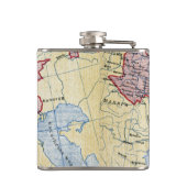 地図: ウクライナ、c1906 フラスク (裏面)