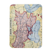 地図：ウクライナ， c1906 マグネット (縦)