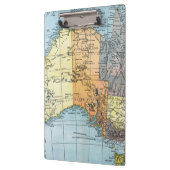 地図: オーストラリア、c1890 クリップボード (左)