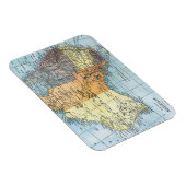 地図:オーストラリア, c1890 マグネット (右側)