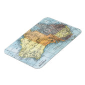 地図:オーストラリア, c1890 マグネット (左側)