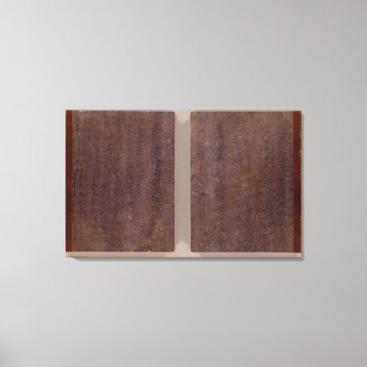 地図 キャンバスプリント (正面)