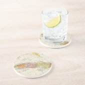 地図: キューバ1900年 コースター (側面)