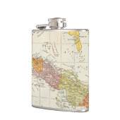 地図: キューバ1900年 フラスク (左)