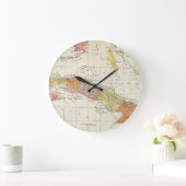 地図: キューバ1900年 ラージ壁時計 (ホーム)