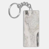 地図: クリミア、c1855 キーホルダー (正面左)