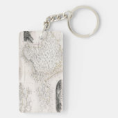 地図: クリミア、c1855 キーホルダー (裏面)