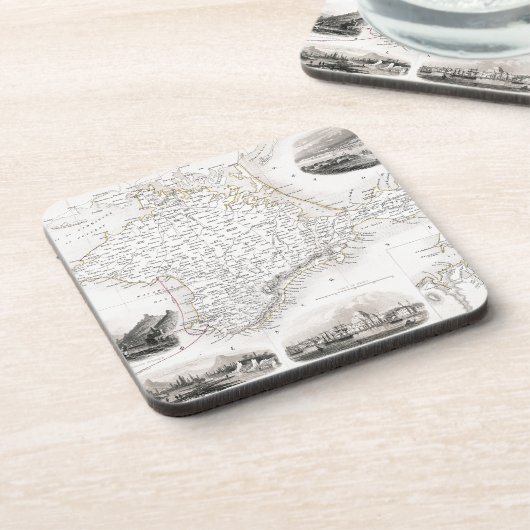 地図: クリミア、c1855 コースター (左側)