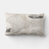 地図: クリミア、c1855 ランバークッション (裏面)