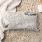 地図: クリミア、c1855 ランバークッション (ブランケット)