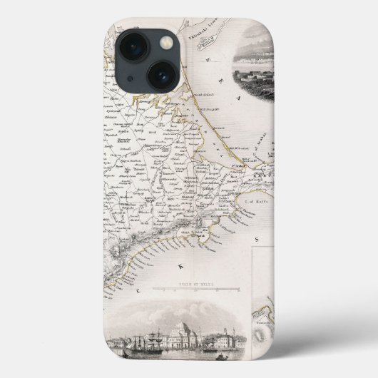 地図:クリミア, c1855 Case-Mate iPhoneケース (裏面)