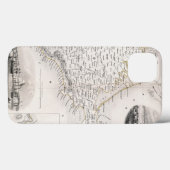 地図:クリミア, c1855 Case-Mate iPhoneケース (裏面 (横))