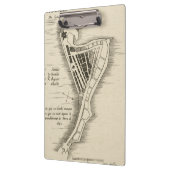 地図: ジャマイカ1755年 クリップボード (左)