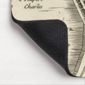 地図: ジャマイカ1755年 マウスパッド (コーナー)