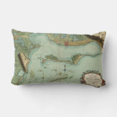 地図: ジャマイカ1756年 ランバークッション (裏面)