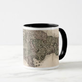 地図: ジャマイカ1763年 マグカップ (正面右)