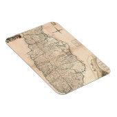 地図：ジャマイカ、1755年2 マグネット (右側)