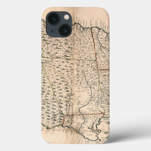 地図: ジャマイカ、1755 2 iPhone 13ケース