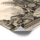 地図：ジャマイカ、1763年 ポスター (角)