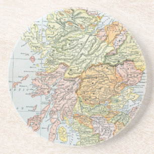 地図: スコットランド コースター