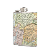 地図: スコットランド フラスク (左)