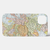 地図: スコットランド Case-Mate iPhoneケース (裏面 (横))