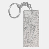 地図: ドイツおよびオーストリア キーホルダー (正面左)