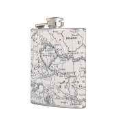 地図: ドイツおよびオーストリア フラスク (左)