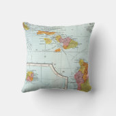 地図: ハワイ1905年 クッション (裏面)