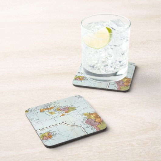 地図: ハワイ1905年 コースター (右側)