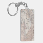 地図: パナマ1907年 キーホルダー (正面左)