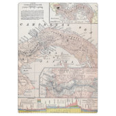 地図: パナマ1907年 クリップボード (裏面)