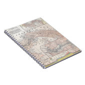 地図: パナマ1907年 ノートブック (右側)