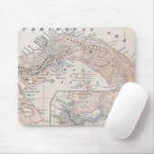 地図: パナマ1907年 マウスパッド (マウス)