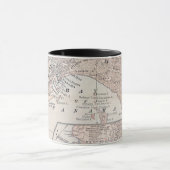 地図: パナマ1907年 マグカップ (中央)