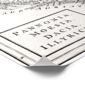 地図：パンノニア ポスター (角)