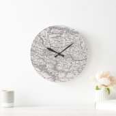 地図:パンノニア ラージ壁時計 (ホーム)