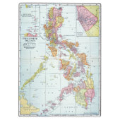 地図: フィリピン1905年 クリップボード (裏面)