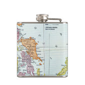 地図: フィリピン1905年 フラスク (裏面)