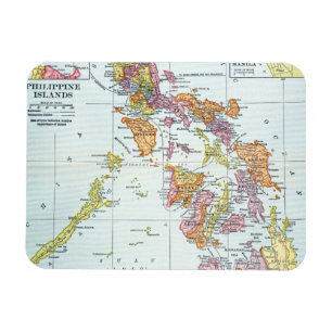 地図: フィリピン1905年 マグネット