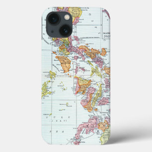 地図: フィリピン1905年 iPhone 13ケース