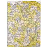 地図: フランス クリップボード (裏面)